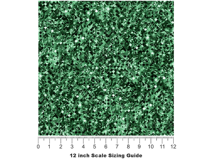 Guinness Crystal Gemstone Vinyl Film Pattern Size 12 inch Scale~Rwraps Guinness Crystal Gemstone Sizing Chart~2