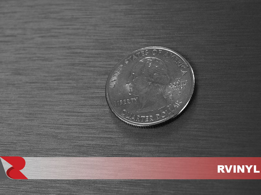 Gunmetal Brushed Aluminum Craft Film