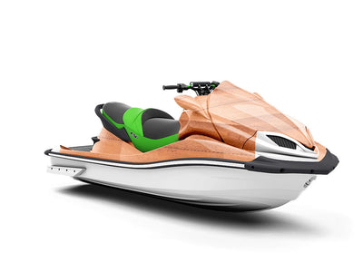 Gunstock  Wood Plank Jet Ski Vinyl Customized Wrap