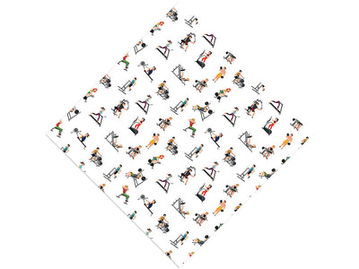 Gym Rats Sport Vinyl Wrap Pattern