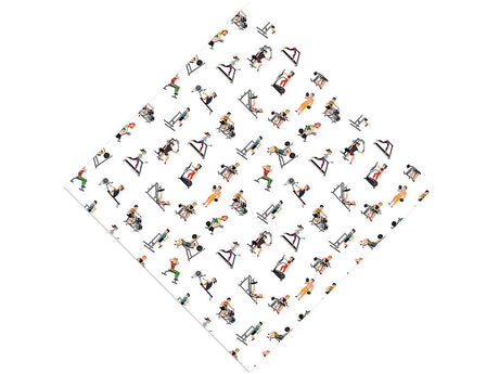 Gym Rats Sport Vinyl Wrap Pattern