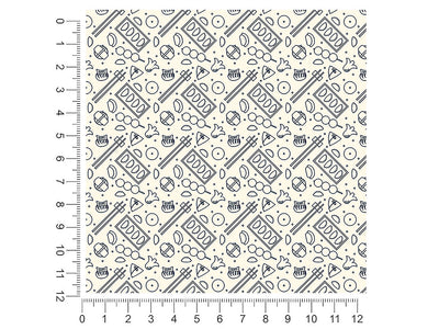 gyoza dinner japanese 1ft x 1ft Craft Sheets