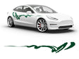 3M Dark Green Haiku Body Graphic~Full Side Auto Decal Kit~0