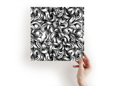 hairy ape abstract geometric Craft Sheets