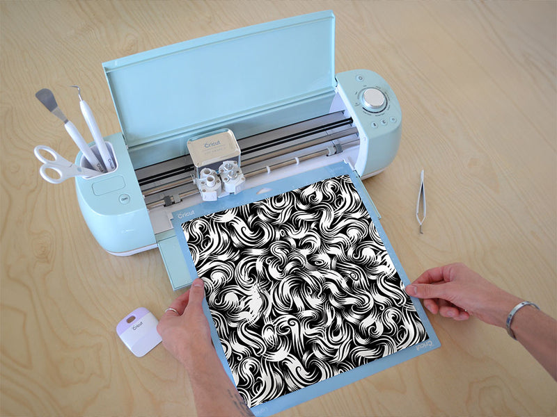 hairy ape abstract geometric Cricut Compatible Vinyl
