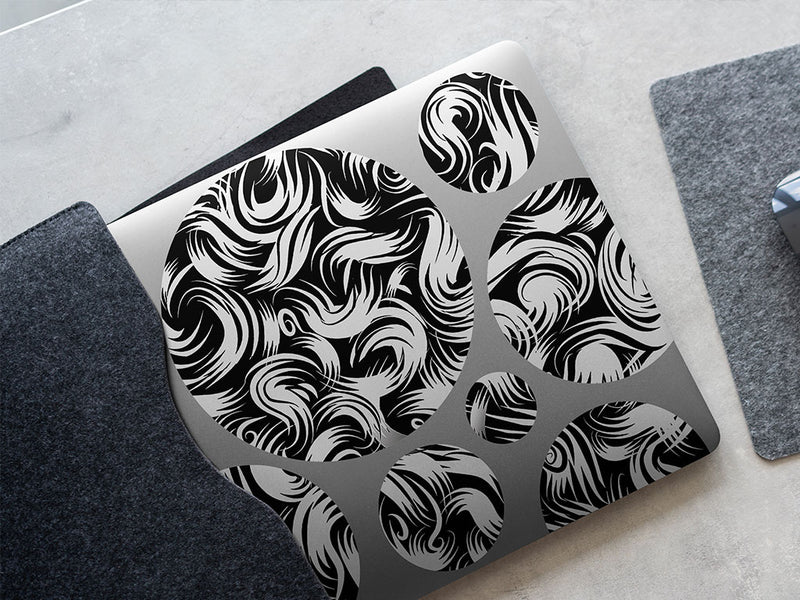 hairy ape abstract geometric DIY Laptop Stickers