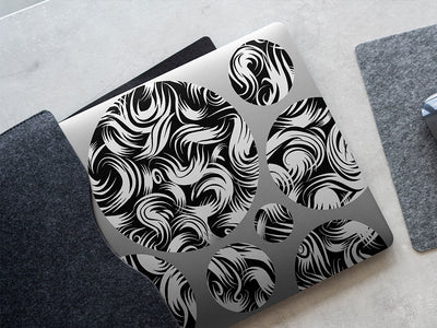 hairy ape abstract geometric DIY Laptop Stickers