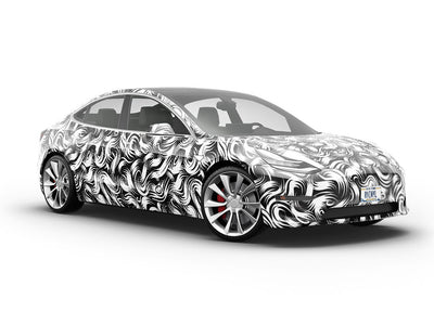 Hairy Ape Abstract Vehicle Vinyl Wrap