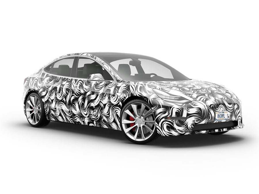 Hairy Ape Abstract Vehicle Vinyl Wrap