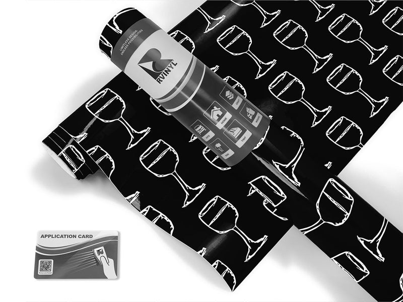 half full alcohol Craft Vinyl Roll