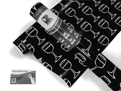 half full alcohol Craft Vinyl Roll