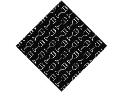 Half Full Alcohol Vinyl Wrap Pattern