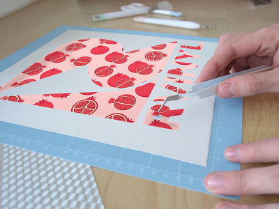 half sliced fruit Easy Weed Craft Vinyl