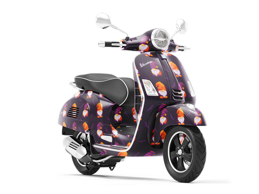 Halloween Ready Fantasy Vespa Scooter Wrap Film
