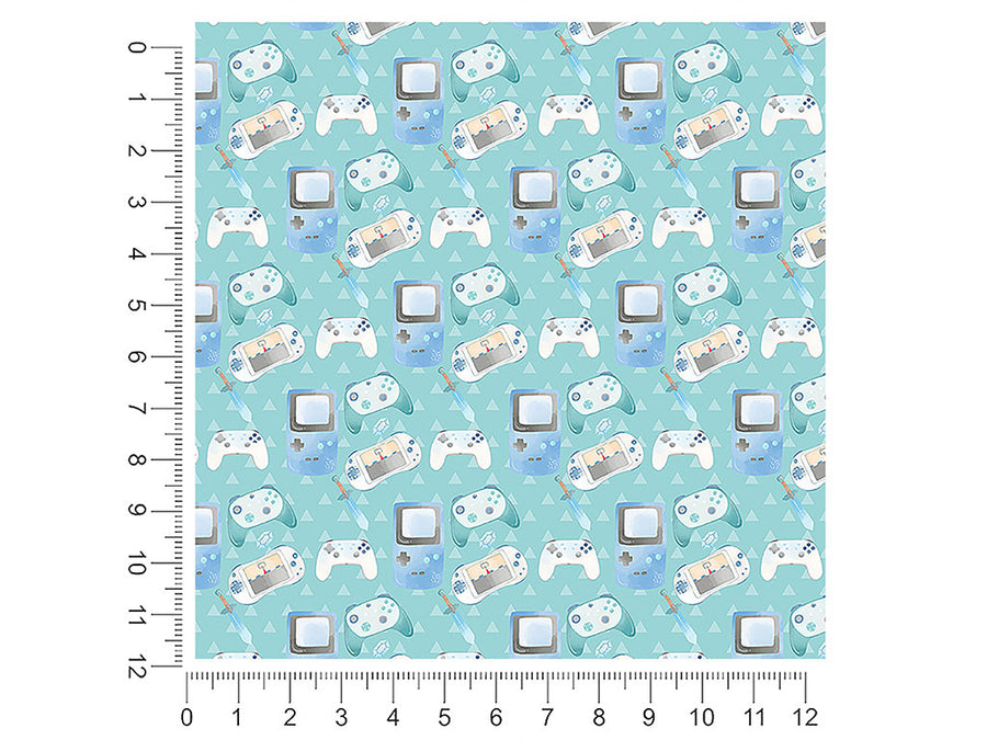 handheld gameplay gaming 1ft x 1ft Craft Sheets