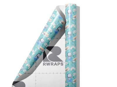 Handheld Gameplay Gaming Wrap Film Sheets~Rwraps Series 914 Handheld Gameplay Gaming Scrolled Sheet~3