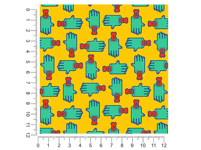 handshake horror horror 1ft x 1ft Craft Sheets