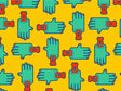 Handshake Horror Zombie Vinyl Wrap Pattern~Rwraps Series 914 Digitally Printed Vinyl Wrap~0
