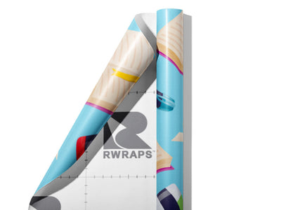 Handwritten Stories Hobby Wrap Film Sheets~Rwraps Series 914 Handwritten Stories Hobby Scrolled Sheet~3