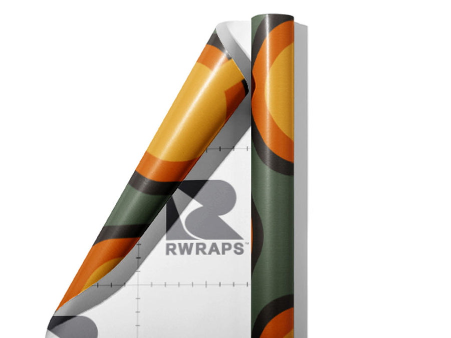 Hangin On Retro Wrap Film Sheets~Rwraps Series 914 Hangin On Retro Scrolled Sheet~3