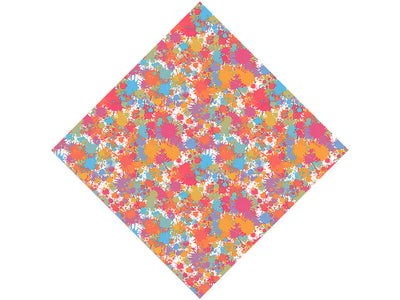 Happy Accidents Paint Splatter Vinyl Wrap Pattern