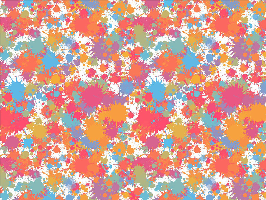 Happy Accidents Paint Splatter Vinyl Wrap Pattern~Rwraps Series 914 Digitally Printed Vinyl Wrap~0