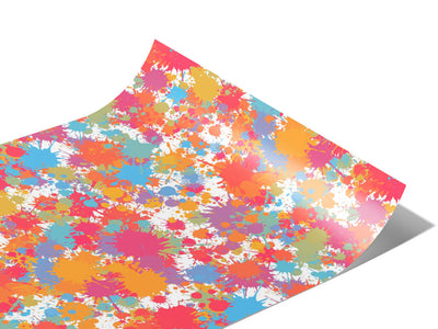 Happy Accidents Paint Splatter Vinyl Wraps~Rwraps Series 914 Digitally Printed Vinyl Wrap~0