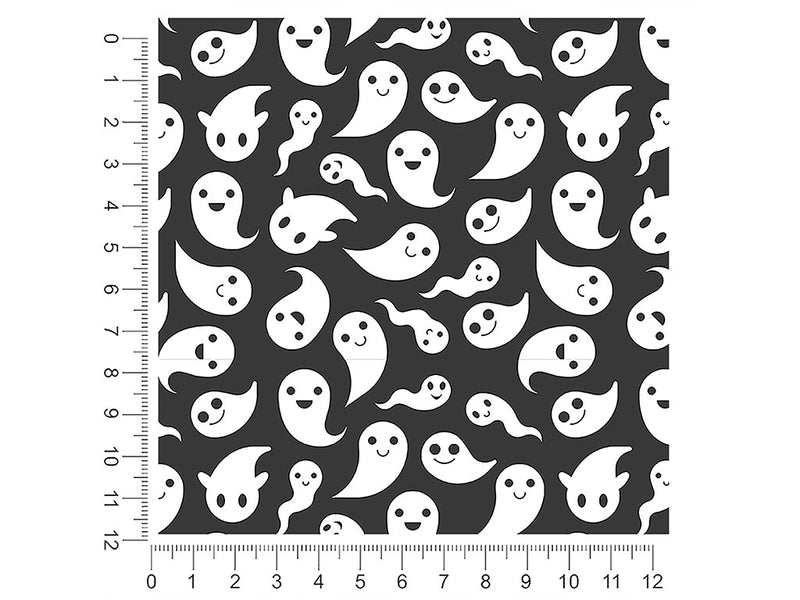 happy apparitions halloween 1ft x 1ft Craft Sheets
