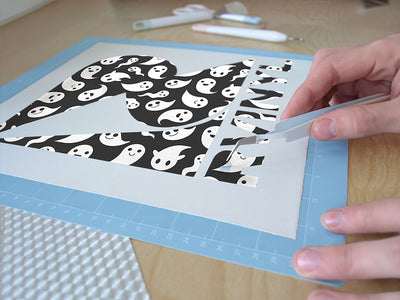 happy apparitions halloween Easy Weed Craft Vinyl