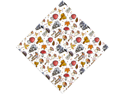 Happy Caps Mushroom Vinyl Wrap Pattern