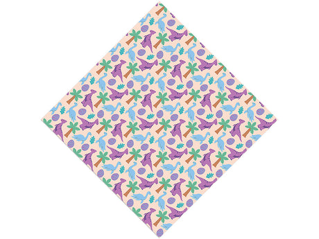 Happy Hadrosaurs Dinosaur Vinyl Wrap Pattern