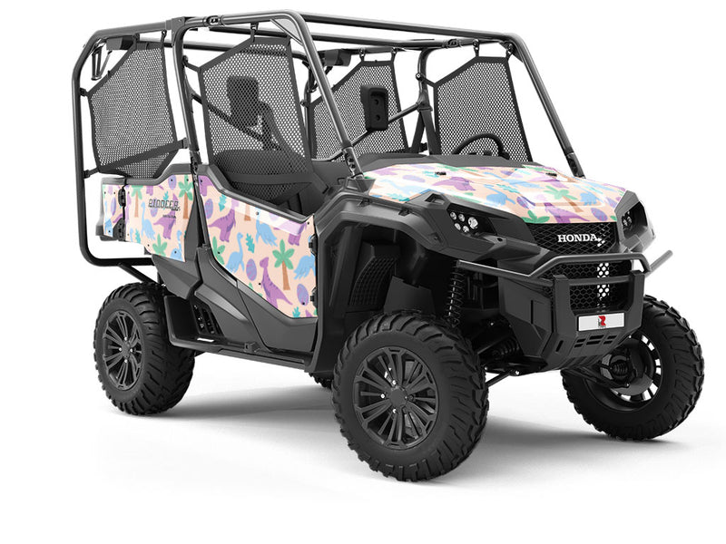 Happy Hadrosaurs Dinosaur Utility Vehicle Vinyl Wrap