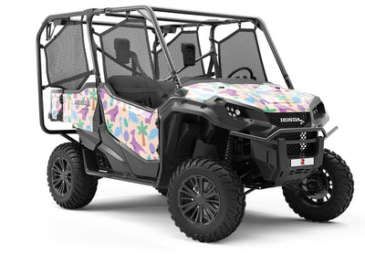 Happy Hadrosaurs Dinosaur Utility Vehicle Vinyl Wrap