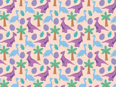 Happy Hadrosaurs Dinosaur Vinyl Wrap Pattern~Rwraps Series 914 Digitally Printed Vinyl Wrap~0
