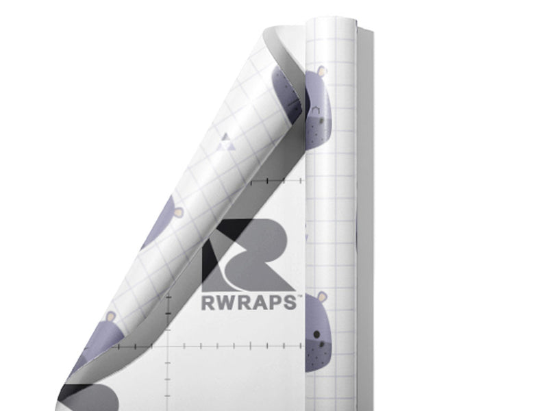 Happy Happy Animal Wrap Film Sheets~Rwraps Series 914 Happy Happy Animal Scrolled Sheet~3