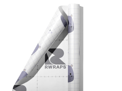 Happy Happy Animal Wrap Film Sheets~Rwraps Series 914 Happy Happy Animal Scrolled Sheet~3