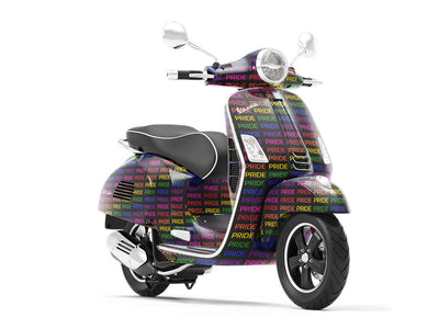 Happy June Americana Vespa Scooter Wrap Film