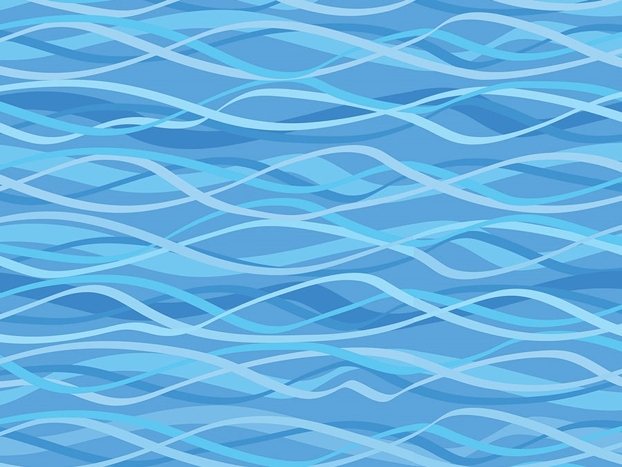 Happy Swimming Water Vinyl Wrap Pattern~Rwraps Series 914 Digitally Printed Vinyl Wrap~0