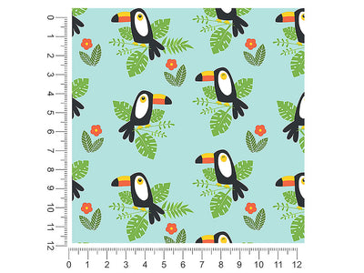 happy tropics bird 1ft x 1ft Craft Sheets