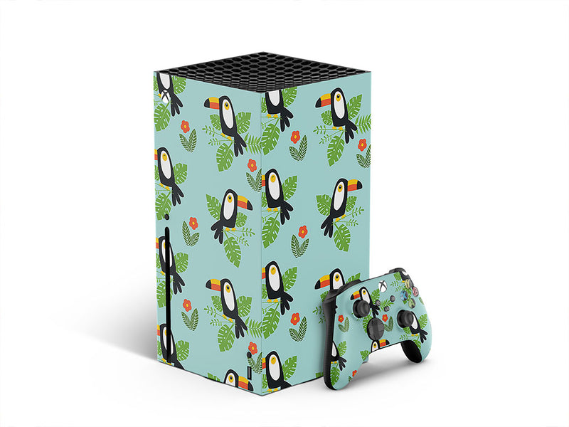 happy tropics bird XBOX DIY Decal
