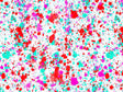 Happy Valentine Paint Splatter Vinyl Wrap Pattern~Rwraps Series 914 Digitally Printed Vinyl Wrap~0