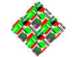 Hard Apple Abstract Vinyl Wrap Pattern