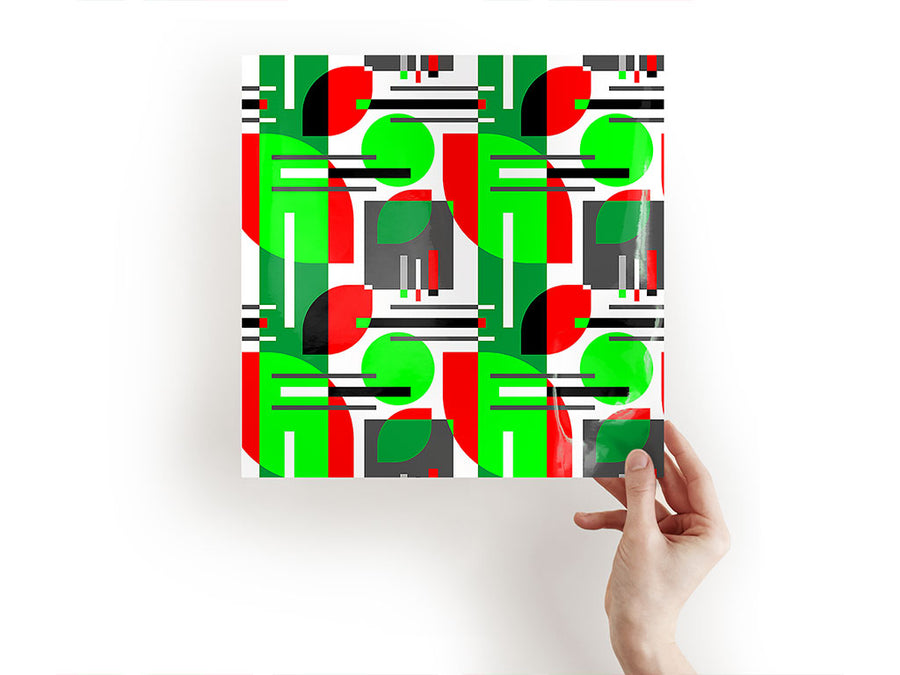 hard apple abstract geometric Craft Sheets