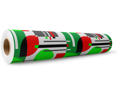 Hard Apple Abstract Wrap Film Wholesale Roll~Rwraps Series 914 Digitally Printed Vinyl Roll~5