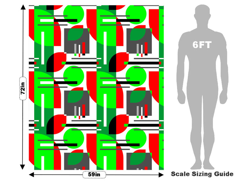 Hard Apple Abstract Vehicle Wrap Scale~Rwraps Series 914 Hard Apple Abstract Measurements~1