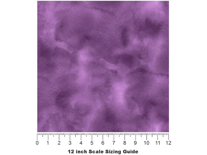 Hard Times Watercolor Vinyl Film Pattern Size 12 inch Scale~Rwraps Hard Times Watercolor Sizing Chart~2