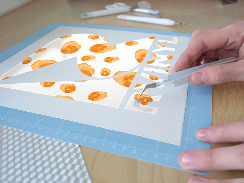 hard work watercolor Easy Weed Craft Vinyl