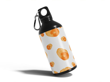 hard work watercolor Water Bottle DIY Stickers