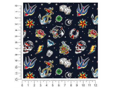 hardcore classic tattoo 1ft x 1ft Craft Sheets