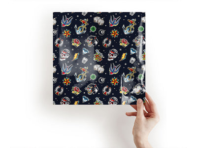 hardcore classic tattoo Craft Sheets